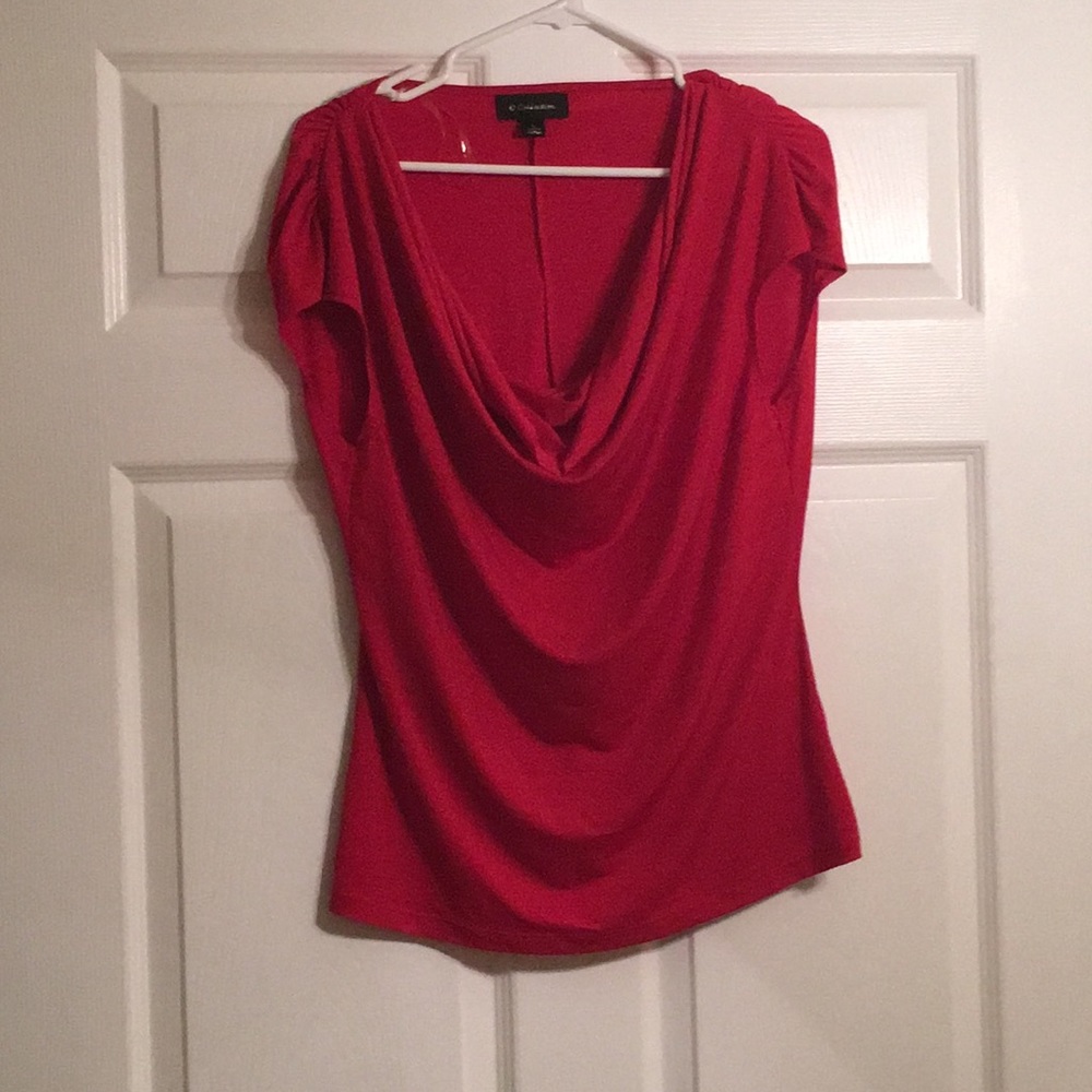 Drape Neck Top